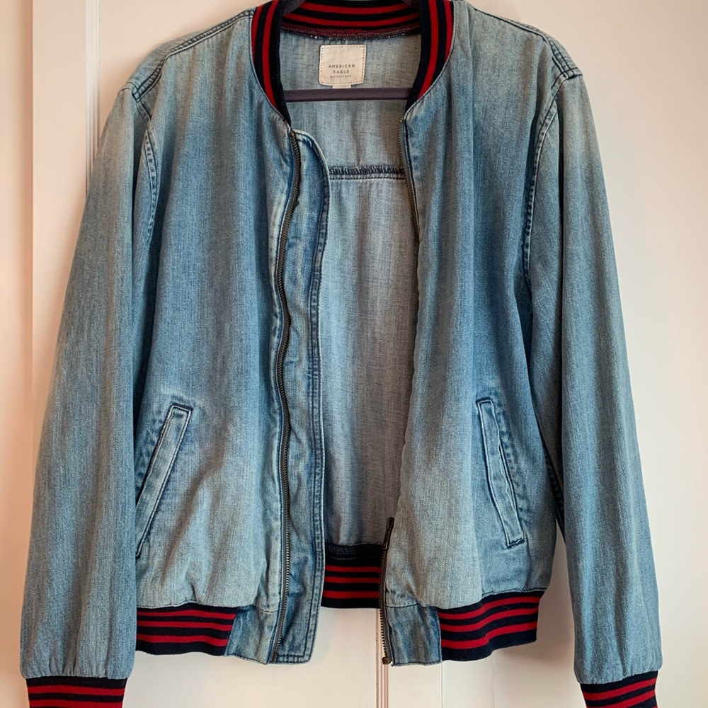 american eagle edgy/skater jacket